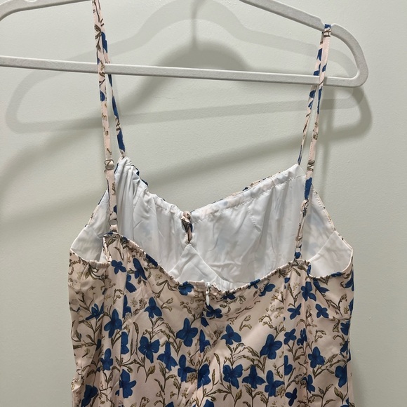 Commense Floral Irregular Hem Maxi Dress, Large - Picture 6 of 7